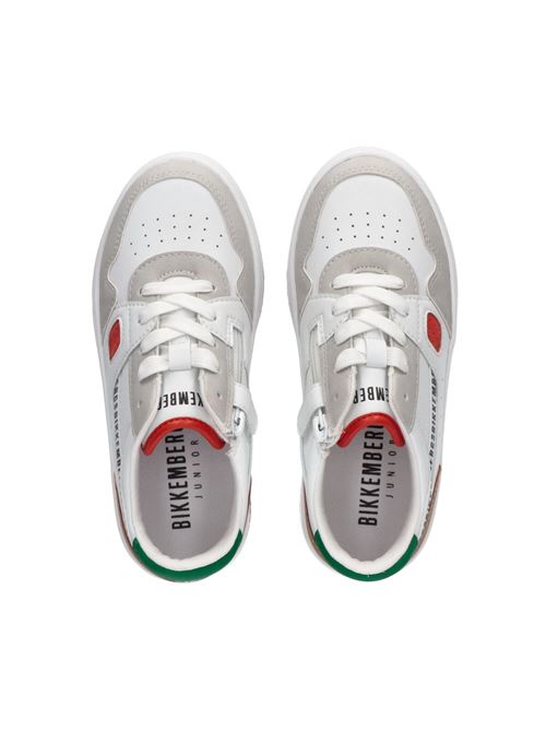 Sneakers Stringate BIKKEMBERGS | 21335BIANCO MULTICOLOR